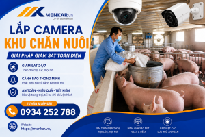 lắp camera khu chăn nuôi
