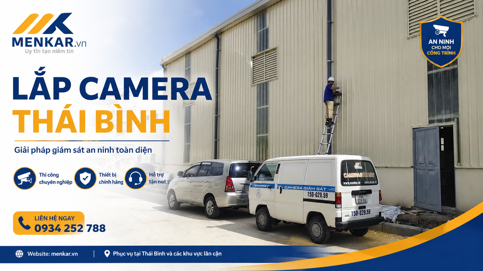 lắp camera Thái Bình