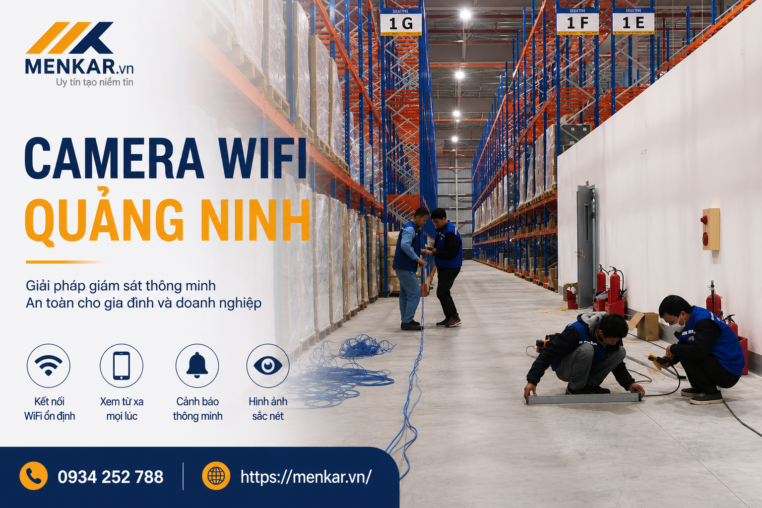 camera wifi Quảng Ninh