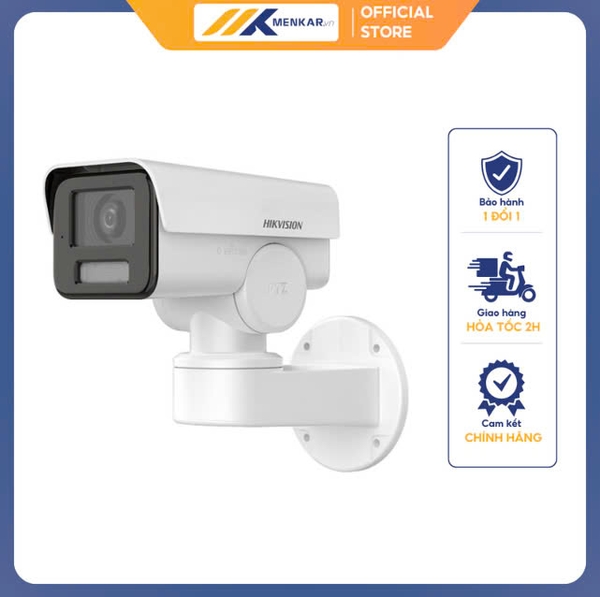 Camera IP thân Hikvision DS-2CD1P43G2-IUF 4MP, tích hợp mic thu âm, WDR 120dB