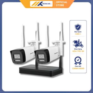Bộ Kit camera IP Wifi 2.0 Megapixel Hikvision DS-J142I/NKS422W0H