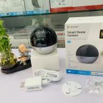 Camera wifi Ezviz E6 3K 5MP, Chống ngược sáng 80db, AI phát hiện người vật, vẫy tay gọi điện