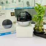 Camera wifi Ezviz E6 3K 5MP, Chống ngược sáng 80db, AI phát hiện người vật, vẫy tay gọi điện