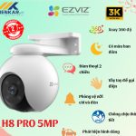 Camera Wifi Ezviz CS-H8 Pro (5Mp) 3K IP Wifi PTZ Ngoài Trời