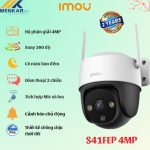 Camera IMOU IPC-S41FEP (Quay quét 4MP, ngoài trời, đàm thoại 2 chiều, báo động)