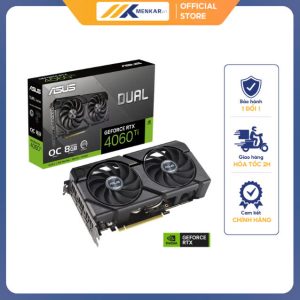 Card màn hình ASUS Dual GeForce RTX 4060 Ti EVO 8GB GDDR6 (DUAL-RTX4060TI-8G-EVO)