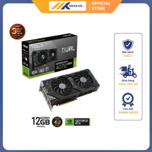 Card màn hình ASUS Dual GeForce RTX 4070 SUPER 12GB GDDR6X (DUAL-RTX4070S-12G)