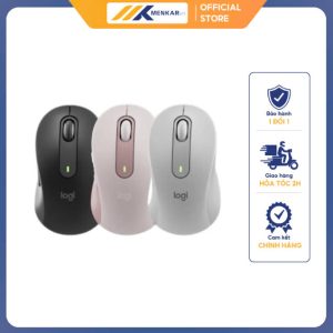 Chuột không dây Logitech M650L Signature Graphite (Đen), Wireless/Blutooth, Silent Touch