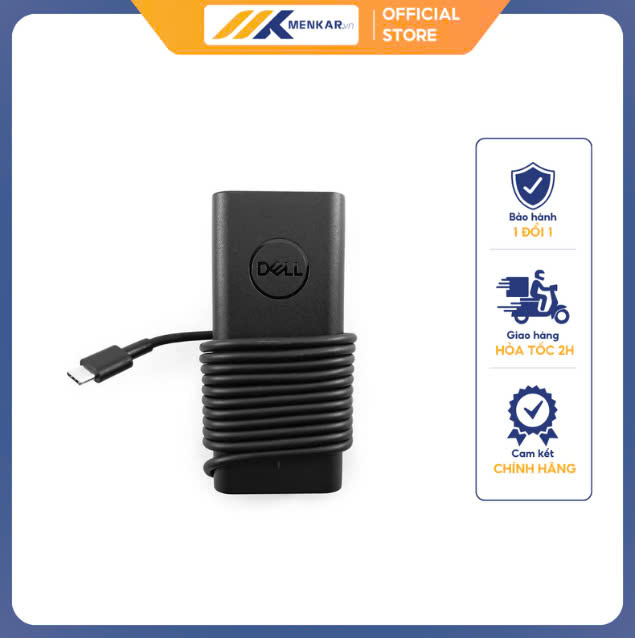 Sạc Laptop Dell Type C 65W 19.5V-3.34A