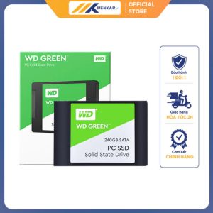 SSD Western Green 240GB 2.5", SATA 3, R/W 545/465 Mbs, WDS240G3G0A