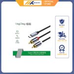 Cáp Type-C ra 2 Audio RCA VEGGIEG VA621