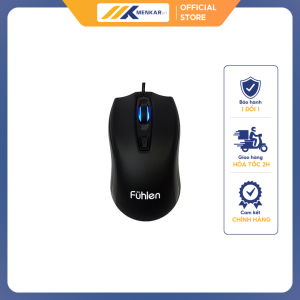 Chuột Fuhlen X102S Gaming, Led 7 màu (Có dây)