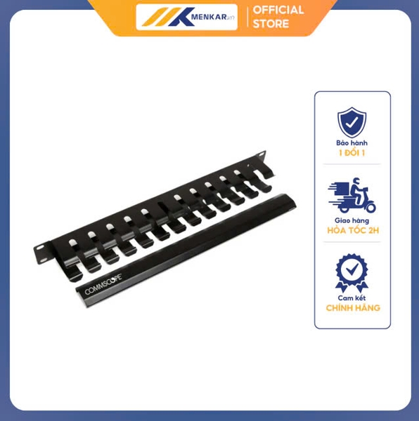 Thanh quản lý cáp ngang AMP Commscope