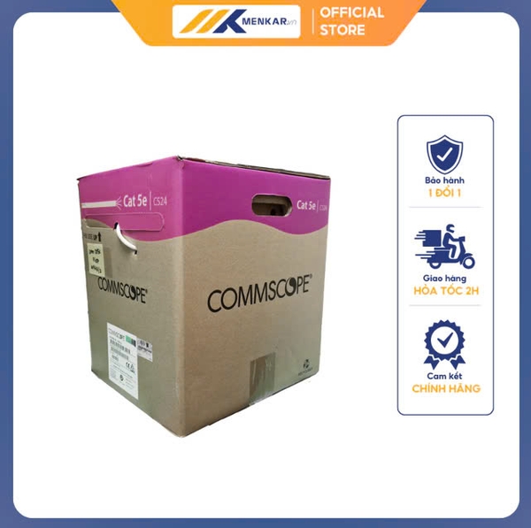 Dây cáp mạng AMP Commscope Cat5e UTP
