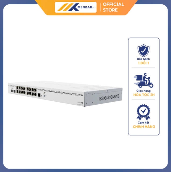 Thiết bị mạng Router Mikrotik CCR2004-16G-2S+ cân bằng tải chính hãng