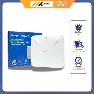 Bộ phát WiFi 6 Ruijie RG-RAP2260(G) Chuẩn AX tốc độ 1800Mbps