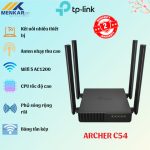 Bộ Phát Wifi TP-Link Archer C54 Băng Tần Kép Chuẩn AC 1200Mbps