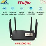 Bộ phát wifi RUIJIE RG-EW1200G PRO (DUAL-BAND AC1300 MU-MIMO Hỗ trợ MESH)