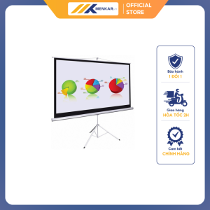 Màn chiếu 3 chân 100" 70 x 70 (1m78 x 1m78)