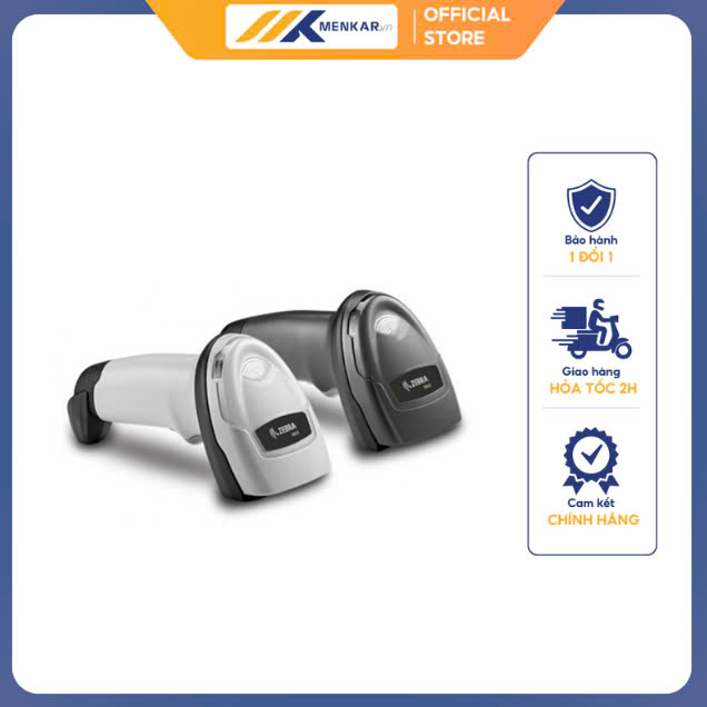Máy đọc mã vạch 2D Zebra DS2208 có dây