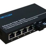 Switch Quang HO-LINK HL-2F4EP-SC 2 quang 4 Cổng POE 10/100M