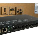 Switch quang 8 cổng SFP + 2 Cổng J45 Gigabit HO-LINK HL-8SFP-2E
