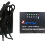 Bộ chuyển tiếp quang điện 10/100Mbps, 2 quang SC A/B, 4 LAN UTP, HL-2F4E-SC