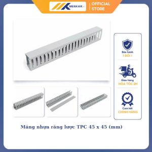 Máng nhựa răng lược TPC 45 x 45 (mm) 1m7/cây